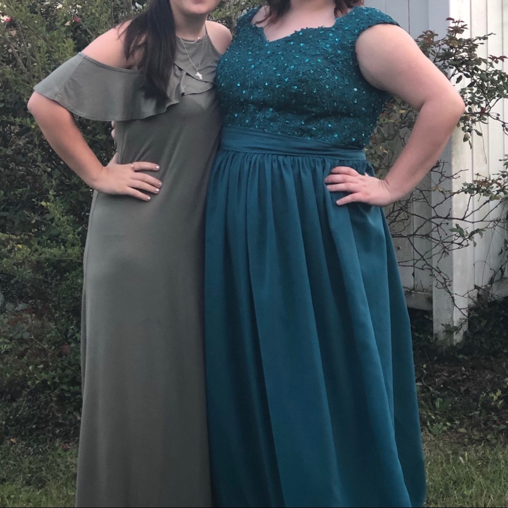 Turquoise Bridesmaid Dress